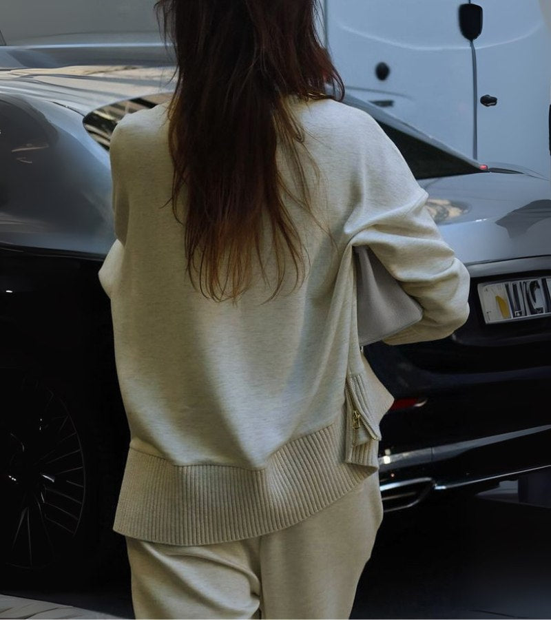 Lena | Elegant Tvådelat Set, Varm Och Bekväm