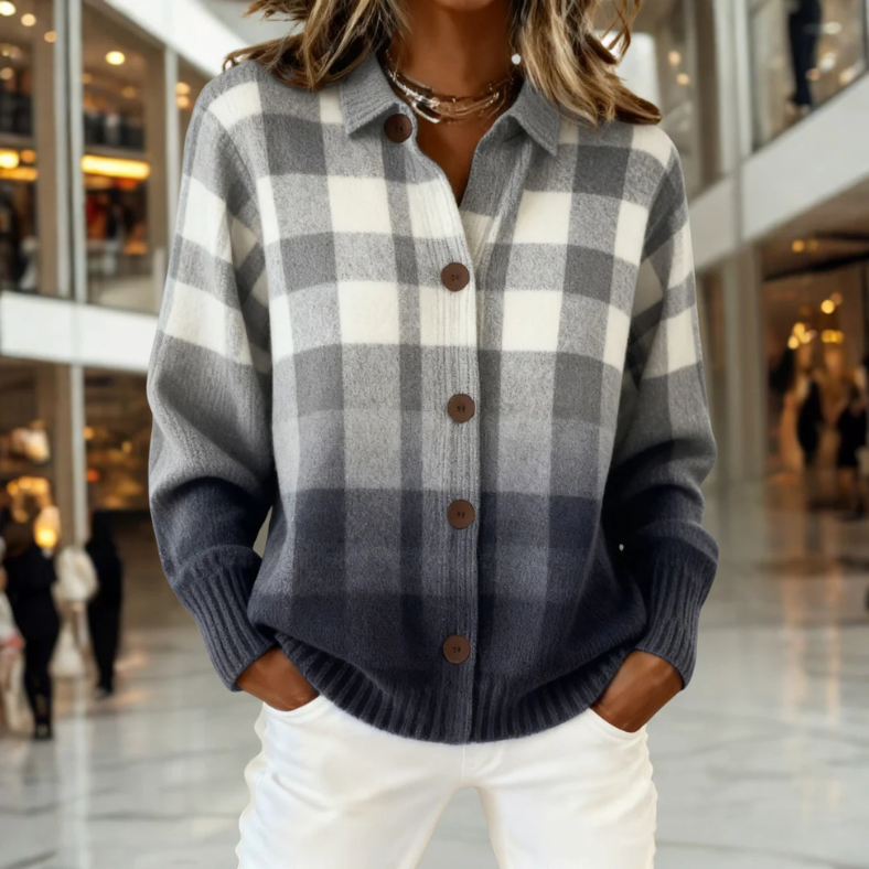 Gail™ | Vinterstickad Cardigan